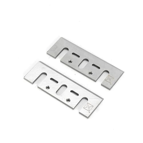 2 stücke for Hobel Klingen KP0800 D26676 Silber DW680 Ersatz High Speed ​​Stahl Power Tool 3-1/4 "82mm Cutter von Fitaulip