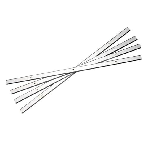 4 stücke Hobel Klingen Messer 12,5 Zoll HSS Ersatz for 22-560 22-562 22-565 TP400LS Handwerker 21758 Wen 6550 Triton TPT125 von Fitaulip
