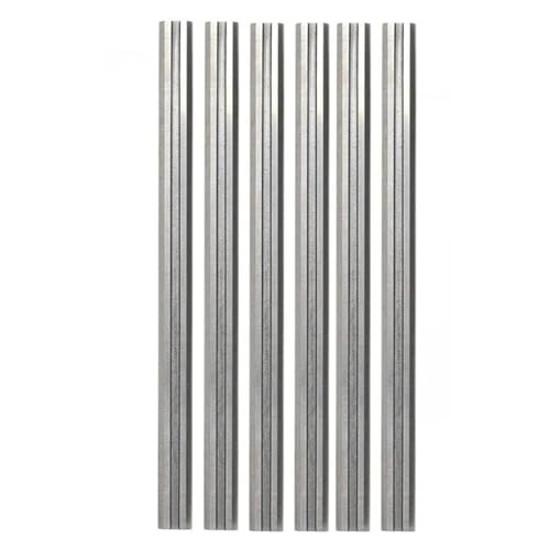 6 stücke Hobel Klingen Carbon Stahl Hobel for MKA 82mm Reversible Holz Hobel Messer Holzbearbeitung Werkzeug 82X5,5X1,1mm von Fitaulip