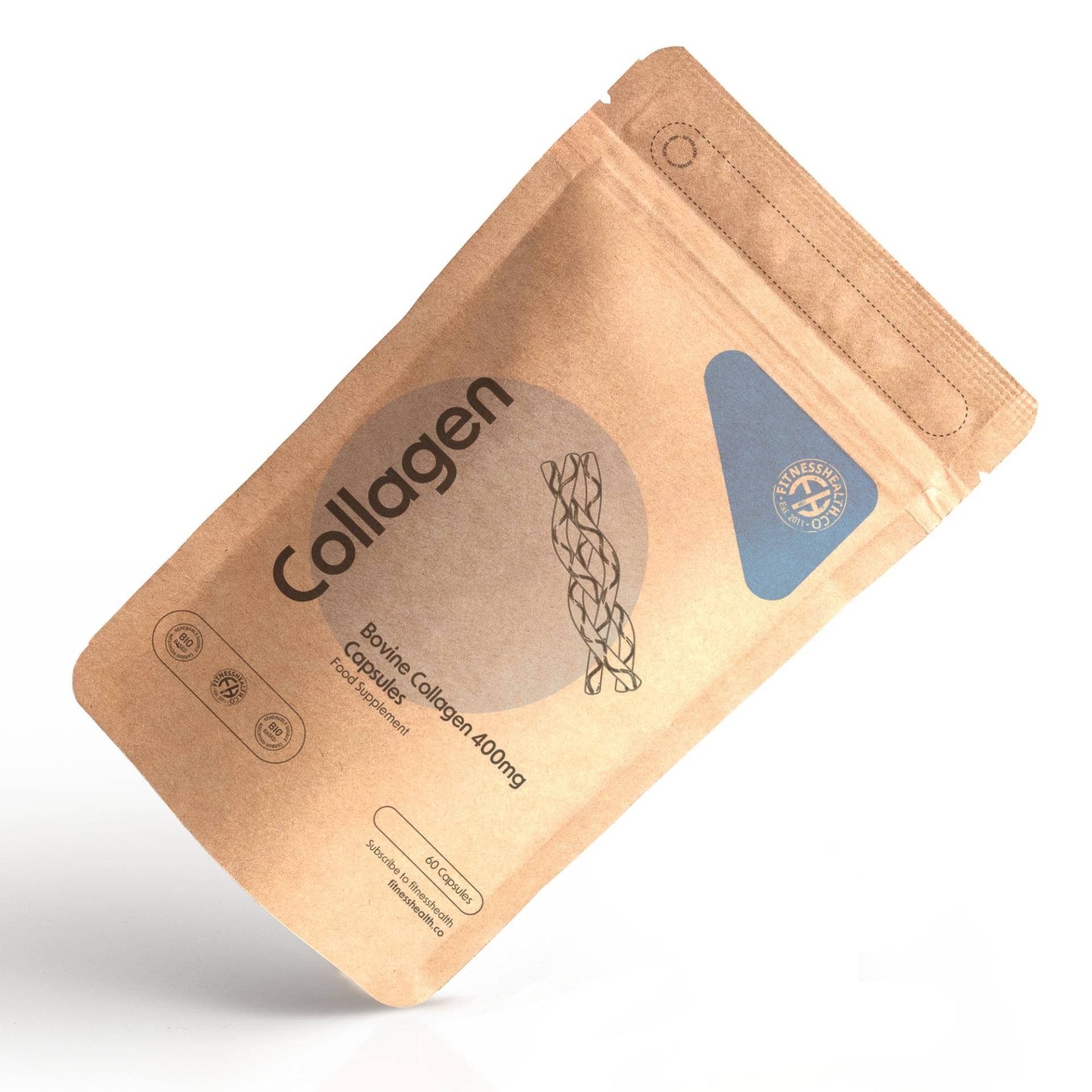 Collagen | Bovine 400Mg 60 Kapseln von FitnessHealthLtd