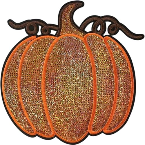 Fituenly Bestickte Halloween-aufnäher Zum Aufnähen Oder Aufbügeln, Halloween-kürbis-Skelett-Applikation, Zum Nähen, Cartoon-Abzeichen, Dekoration Für Hüte, Kleidung, Dekoration, Kleid Fituenly Bestickte Halloween-aufnäher Zum Aufnähen Oder Aufbügeln, Halloween-kürbis-Skelett-Applikation, Zum Nähen, Cartoon-Abzeichen, Dekoration Für Hüte, Kleidung, Dekoration, Kleid von Fituenly