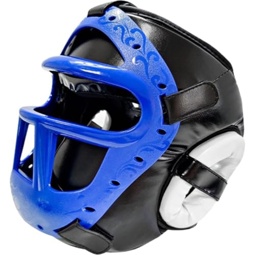 Fituenly Box-kopfschutz, Abnehmbarer Gesichtsgrill, Sparring-Grappling-Kampfsport-Kopfbedeckung, Vollgesichtsschutz, Sparring-Helm, MMA-Training, Muay-Thai-kopfschutz Fituenly Box-kopfschutz, Abnehmbarer Gesichtsgrill, Sparring-Grappling-Kampfsport-Kopfbedeckung, Vollgesichtsschutz, Sparring-Helm, MMA-Training, Muay-Thai-kopfschutz von Fituenly