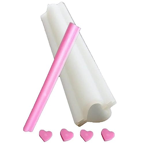Fituenly Herzrohrseife Schimmelpacksäule Silikon Einbettungsseife Making Supplies Tool von Fituenly