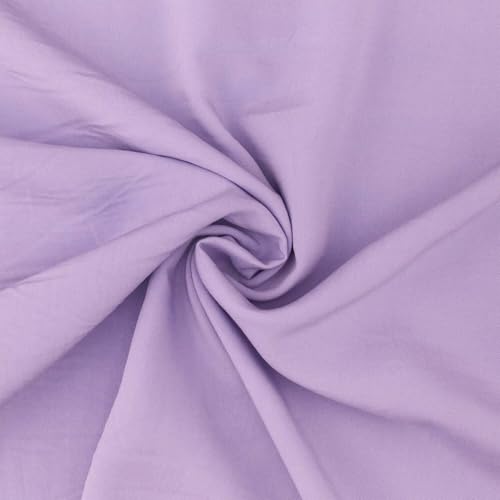Viskose Stoff zum Nähen, leichter Blusenstoff, uni flieder (Länge am Stück: ab 50cm / Breite: 135cm) von Fitzibiz
