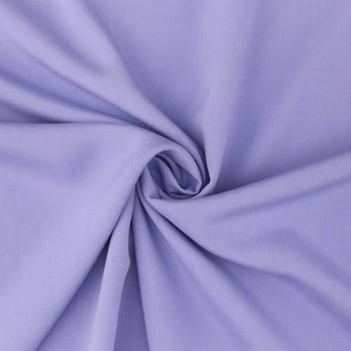 Viskose Stoff zum Nähen, leichter Blusenstoff, uni lavendel (Länge am Stück: ab 50cm / Breite: 135cm) von Fitzibiz