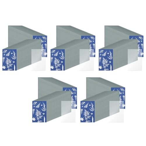 Fivetwofive 305-Teiliges Sonnendruckpapier, Cyanotypie-Papier-Kit, Solar-Zeichenpapier, Empfindlichkeit, Sonnendruck, Naturdruckpapier (5,9 X 3,9) von Fivetwofive