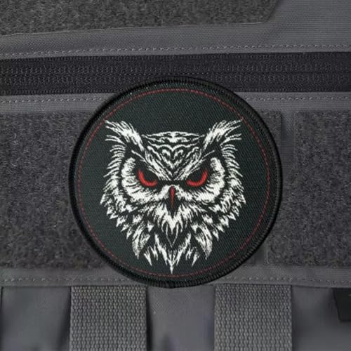 Klett Patch Eulen Druckpatch Patches Klett Militär Aufnäher DIY Deko Klettpatches für Rucksack Bundeswehr Jacke Klett Patch Eulen Druckpatch Patches Klett Militär Aufnäher DIY Deko Klettpatches für Rucksack Bundeswehr Jacke von Fiwzzdur