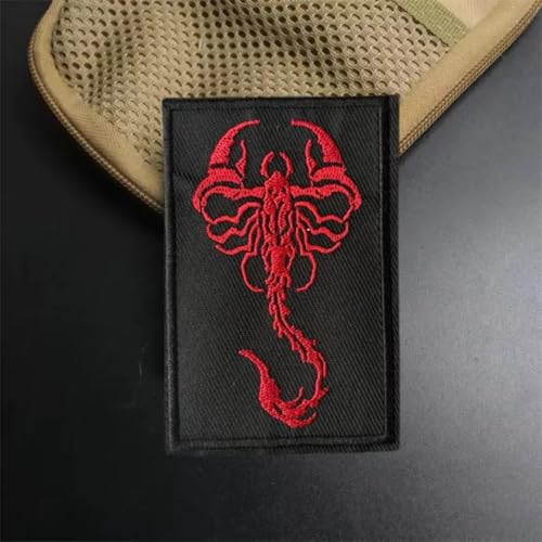 Klett Patch "Skorpion" Kampf Militär Moral Bestickter Aufnäher Mit Haken- Und Flauschbänder Klett Patch "Skorpion" Kampf Militär Moral Bestickter Aufnäher Mit Haken- Und Flauschbänder von Fiwzzdur