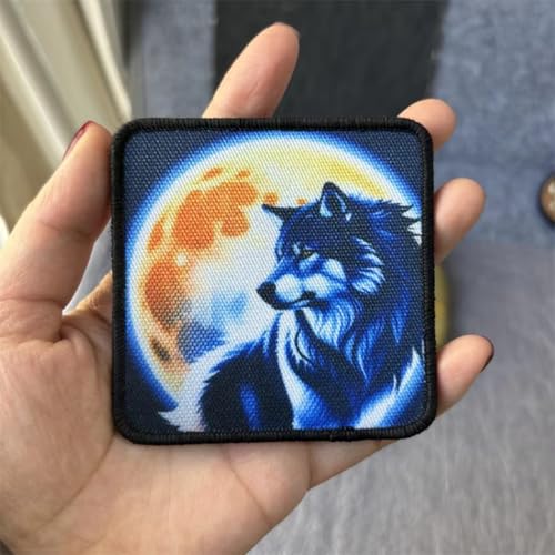 Klett Patch "wolf" Patches Klett Militär Moral Taktisch Flicken Bestickter Aufnäher DIY Deko Klettpatches Für Rucksack Bundeswehr Jacke Klett Patch "wolf" Patches Klett Militär Moral Taktisch Flicken Bestickter Aufnäher DIY Deko Klettpatches Für Rucksack Bundeswehr Jacke von Fiwzzdur