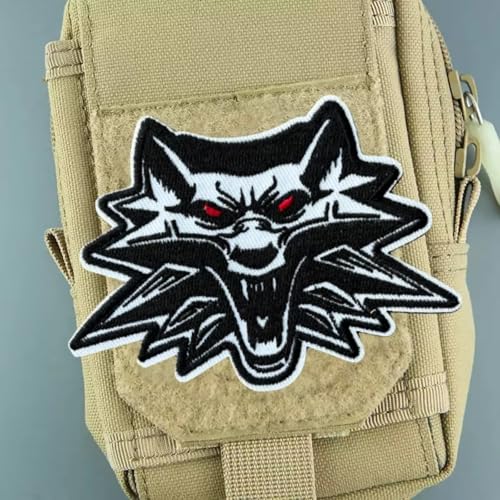 Klett Patch "wolf" Patches Klett Militär Moral Taktisch Flicken Bestickter Aufnäher DIY Deko Klettpatches für Rucksack Bundeswehr Jacke Klett Patch "wolf" Patches Klett Militär Moral Taktisch Flicken Bestickter Aufnäher DIY Deko Klettpatches für Rucksack Bundeswehr Jacke von Fiwzzdur