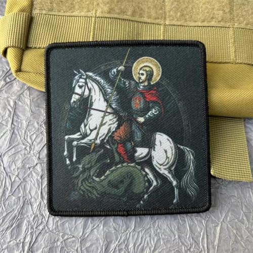 Patches "Victor St. George" Modernes Militär Moral Taktisch Flicken Bestickter Aufnäher Mit Haken- Und Flauschbänder Patches "Victor St. George" Modernes Militär Moral Taktisch Flicken Bestickter Aufnäher Mit Haken- Und Flauschbänder von Fiwzzdur