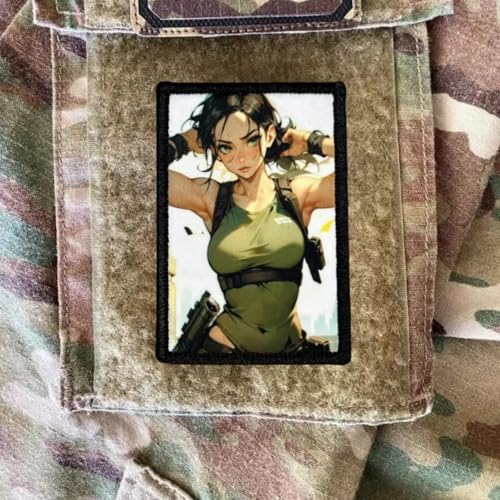 Tactical Camouflage Girl Patches Klett Militär PVC Aufnäher DIY Deko Klettpatches für Rucksack Bundeswehr Jacke Tactical Camouflage Girl Patches Klett Militär PVC Aufnäher DIY Deko Klettpatches für Rucksack Bundeswehr Jacke von Fiwzzdur