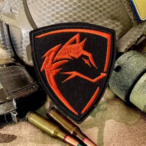 klett patch Fox Kampf Militär Moral Bestickter Aufnäher mit Haken- und Flauschbänder klett patch Fox Kampf Militär Moral Bestickter Aufnäher mit Haken- und Flauschbänder von Fiwzzdur
