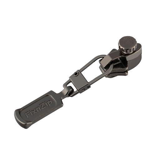 FixnZip Ersatz-Reißverschluss schwarz. aus Nickel, für Näharbeiten, klein FixnZip Ersatz-Reißverschluss schwarz. aus Nickel, für Näharbeiten, klein von FixnZip