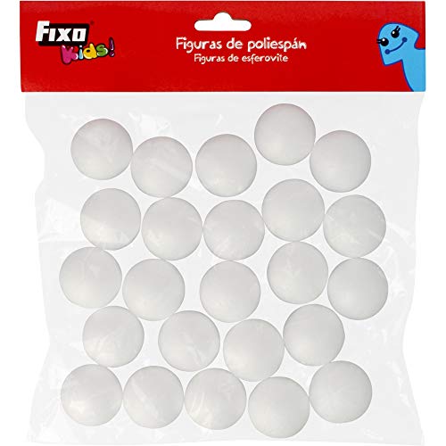 Fixo Kids Porexpan Kugeln, 3,5 cm, 24 Stück von Fixo Kids