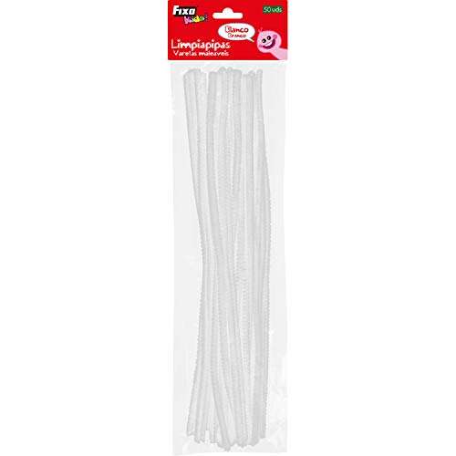 Fixo Kids Wands 30Cm/6mm 50 Unid, Weiß von Fixo
