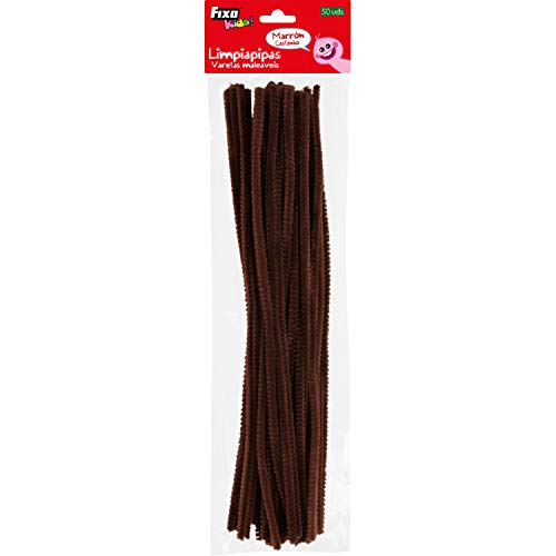 Fixo Kids Stäbe, 30 cm, 6 mm, 50 Stück, Braun Fixo Kids Stäbe, 30 cm, 6 mm, 50 Stück, Braun von Fixo