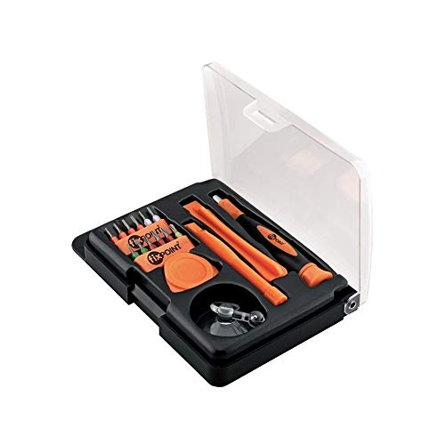 Fixpoint Smartphone Werkzeugset - 17-teilig zum Öffnen und zur Reparatur von Smartphone, Tablet, Laptop etc, 1 Stück, 44690 Fixpoint Smartphone Werkzeugset - 17-teilig zum Öffnen und zur Reparatur von Smartphone, Tablet, Laptop etc, 1 Stück, 44690 von LINK