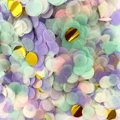 Fizdoqg 10000 Stück Konfetti Hochzeit 2,5cm Konfetti Tischdeko, Papier Konfetti, Konfetti Rund Großes Konfetti Confetti für Geburtstag, Hochzeit Tischdeko Fizdoqg 10000 Stück Konfetti Hochzeit 2,5cm Konfetti Tischdeko, Papier Konfetti, Konfetti Rund Großes Konfetti Confetti für Geburtstag, Hochzeit Tischdeko von Fizdoqg