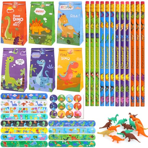 Fizdoqg 50 Stück Dino Mitgebsel Kindergeburtstag Set Dinosaurier Mitgebsel Gastgeschenke Give Aways 12 Dino Bleistifte 14 Radiergummi dino 12 Dino Papier Partytüten 12 Schnapparmband Fizdoqg 50 Stück Dino Mitgebsel Kindergeburtstag Set Dinosaurier Mitgebsel Gastgeschenke Give Aways 12 Dino Bleistifte 14 Radiergummi dino 12 Dino Papier Partytüten 12 Schnapparmband von Fizdoqg