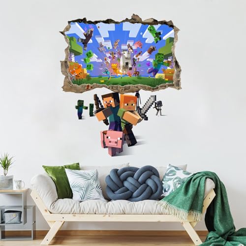 Fizdoqg Wandtattoo Kinderzimmer Poster 30x75 cm Wandaufkleber Kinderzimmer Tapete, Wandtattoo Gaming Jungen Videospiel Wandsticker für Babyzimmer Wohnzimmer Schlafzimmer Fizdoqg Wandtattoo Kinderzimmer Poster 30x75 cm Wandaufkleber Kinderzimmer Tapete, Wandtattoo Gaming Jungen Videospiel Wandsticker für Babyzimmer Wohnzimmer Schlafzimmer von Fizdoqg