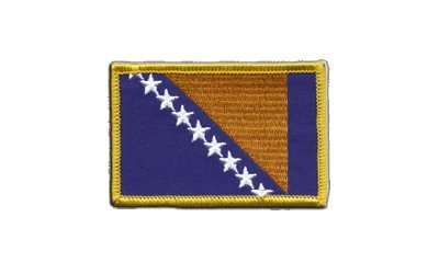 Aufnäher Patch Flagge Bosnien-Herzegowina - 8 x 6 cm von Digni