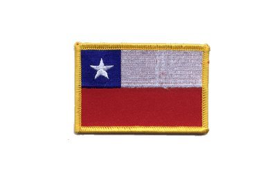 Aufnäher Patch Flagge Chile - 8 x 6 cm von Flaggenfritze