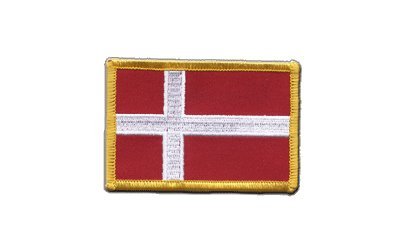 Aufnäher Patch Flagge Dänemark - 8 x 6 cm von Flaggenfritze