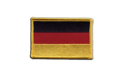 Aufnäher Patch Flagge Deutschland - 8 x 6 cm von Flaggenfritze