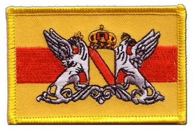 Aufnäher Patch Flagge Deutschland Großherzogtum Baden - 8 x 6 cm von Flaggenfritze