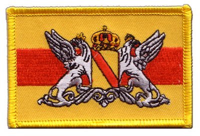 Aufnäher Patch Flagge Deutschland Großherzogtum Baden - 8 x 6 cm von Digni