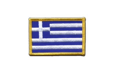 Aufnäher Patch Flagge Griechenland - 8 x 6 cm von Flaggenfritze