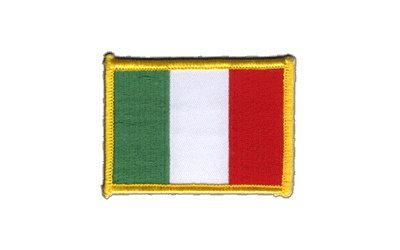 Aufnäher Patch Flagge Italien - 8 x 6 cm von Flaggenfritze