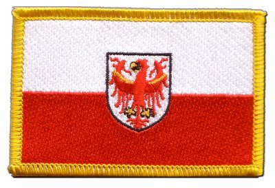 Aufnäher Patch Flagge Italien Südtirol - 8 x 6 cm von Flaggenfritze