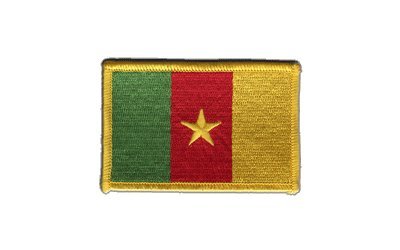 Aufnäher Patch Flagge Kamerun - 8 x 6 cm von Flaggenfritze