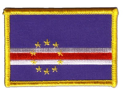 Aufnäher Patch Flagge Kap Verde - 8 x 6 cm von Flaggenfritze