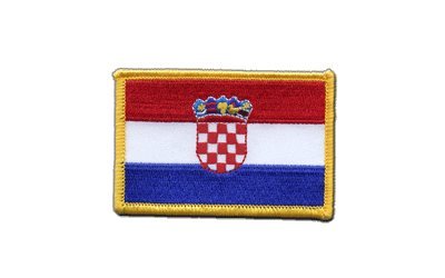Aufnäher Patch Flagge Kroatien - 8 x 6 cm von Digni