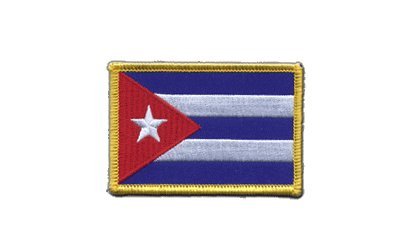 Aufnäher Patch Flagge Kuba - 8 x 6 cm von Flaggenfritze