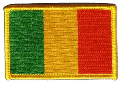 Aufnäher Patch Flagge Mali - 8 x 6 cm von Flaggenfritze