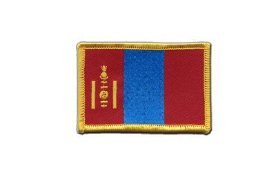 Aufnäher Patch Flagge Mongolei - 8 x 6 cm von Flaggenfritze