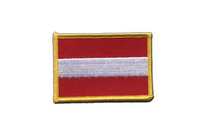 Aufnäher Patch Flagge Österreich - 8 x 6 cm von Digni