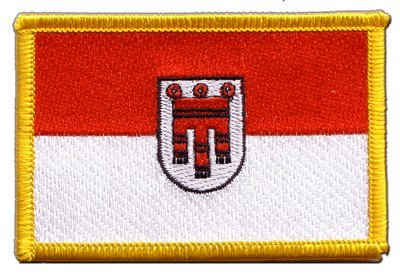 Aufnäher Patch Flagge Österreich Vorarlberg - 8 x 6 cm von Flaggenfritze