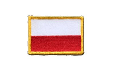 Aufnäher Patch Flagge Polen - 8 x 6 cm von Flaggenfritze