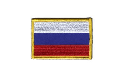 Aufnäher Patch Flagge Russland - 8 x 6 cm von Flaggenfritze