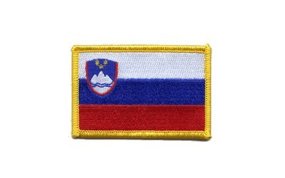 Aufnäher Patch Flagge Slowenien - 8 x 6 cm von Flaggenfritze