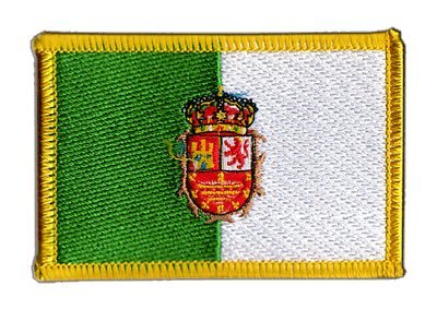 Aufnäher Patch Flagge Spanien Fuerteventura - 8 x 6 cm von Flaggenfritze