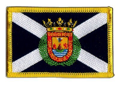 Aufnäher Patch Flagge Spanien Teneriffa - 8 x 6 cm von Flaggenfritze