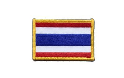 Aufnäher Patch Flagge Thailand - 8 x 6 cm von Flaggenfritze