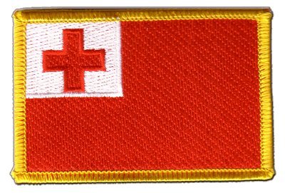 Aufnäher Patch Flagge Tonga - 8 x 6 cm von Flaggenfritze