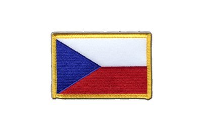 Aufnäher Patch Flagge Tschechische Republik - 8 x 6 cm von Flaggenfritze